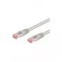 Wentronic Goobay CAT 6 komutacinis kabelis, S/FTP (PiMF), pilkas, 7,5 m - CCA vario mišinys (93650)