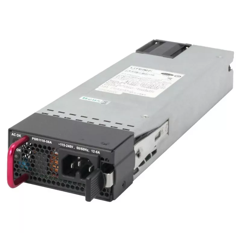 HP X362 1110W 115-240VAC iki 56VDC PoE maitinimo šaltinis (JG545AABB)