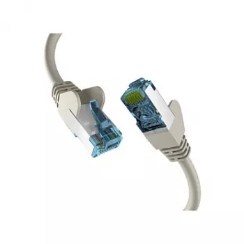 EFB-Elektronik RJ45 komutacinis kabelis su Cat.7 neapdorotu kabeliu, pilkas, 1 m, S/FTP PIMF, tinklo kabelis, LAN, DSL, gamintojas: EFB Elektronik (EC020200120)