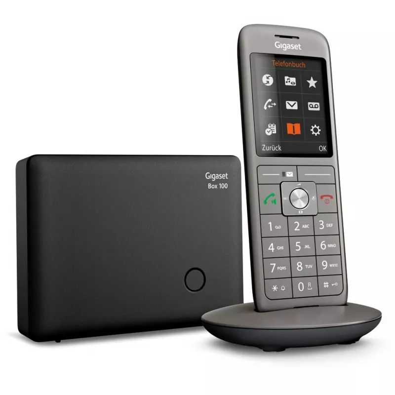 Gigaset CL660 belaidis telefonas antracitinis