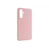 Telefono galinis dangtelis FIXED, skirtas Samsung Galaxy A36 5G — guminis, rožinis