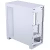PHANTEKS NV-Series NV5 MK2 ATX korpusas, grūdintas stiklas, DRGB - matinė balta + 3 vnt. M25 Gen2 PWM D-RGB ventiliatorių rinkinys su atvirkštine menčių kryptimi + 1x įprastas ventiliatorius - 120 mm