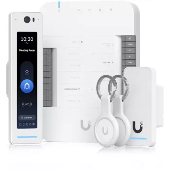 Ubiquiti G2 Starter Kit Professional apsaugos prieigos kontrolės sistema, sidabrinė