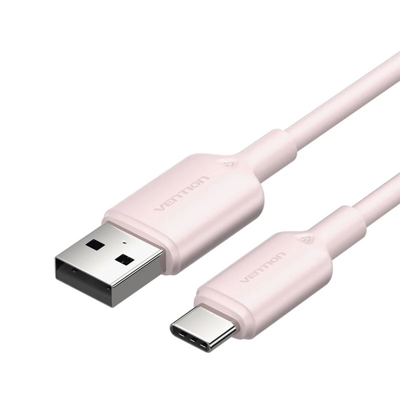 USB 2.0 laidas Vention CTQPH — USB A į USB-C, duomenų perdavimas