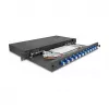 Šviesolaidžio sujungimo gaubtas DeLOCK 67003 Juodas Metalas 483x220x44mm