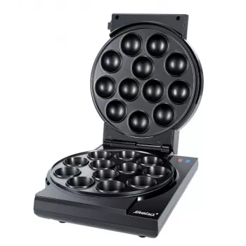 Keksiukų/spurgų keptuvė Steba CM3 12 keksiukų 7 spurgų 800 W juoda