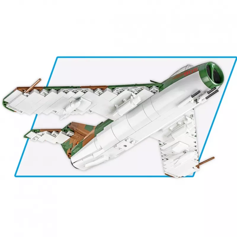 Konstrukcinis žaislas Cobi Lim-5 MiG-17F Rytų Vokietijos oro pajėgų modelis 5825