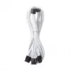 CableMod C-Series Pro jungiamasis laidas - Variantas A, 90°, 16 kontaktų į 3x8 kontaktų PCIe, baltas