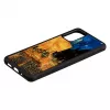 Apsauginis telefono dėklas iKins Samsung Galaxy S20+ — juodas Cafe Terrace
