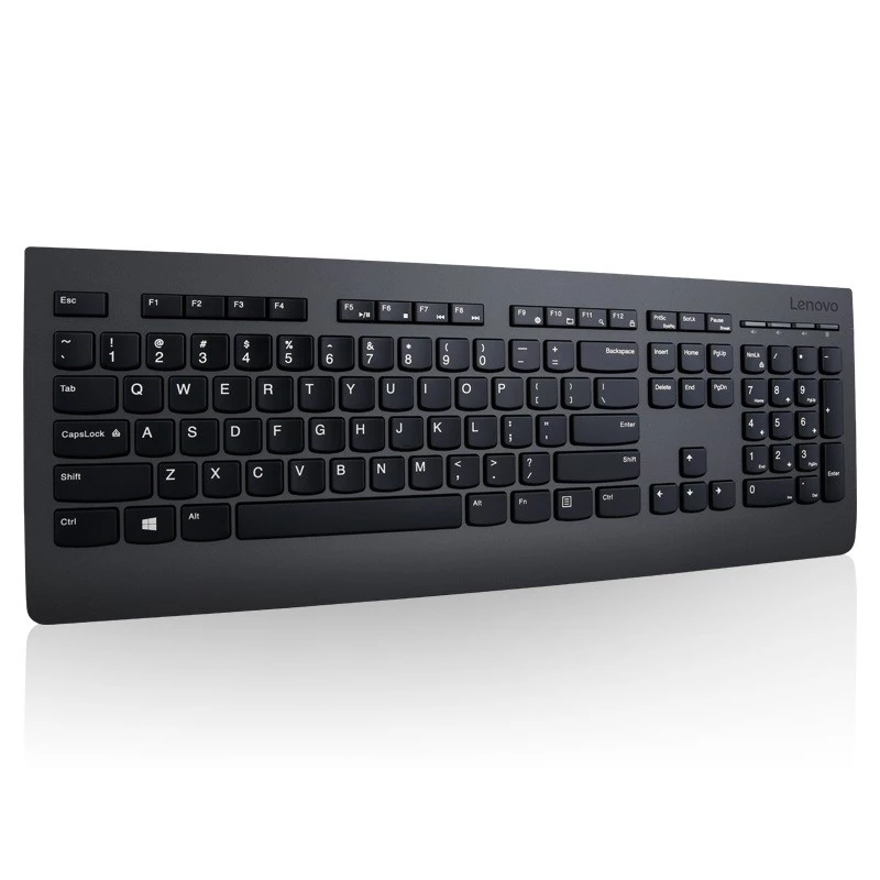 Lenovo 4X30H56874 klaviatūra Universali RF Belaidė QWERTY US anglų Juoda