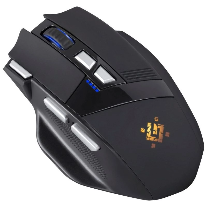 pelė DEFENDER GM-885 KNIGHT RF WIRELESS 3200dpi 8P Juoda