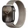 APPLE Watch Series 10 GPS + Cellular 42 mm natūralaus titano korpusas su natūralia milanietiška apyranke