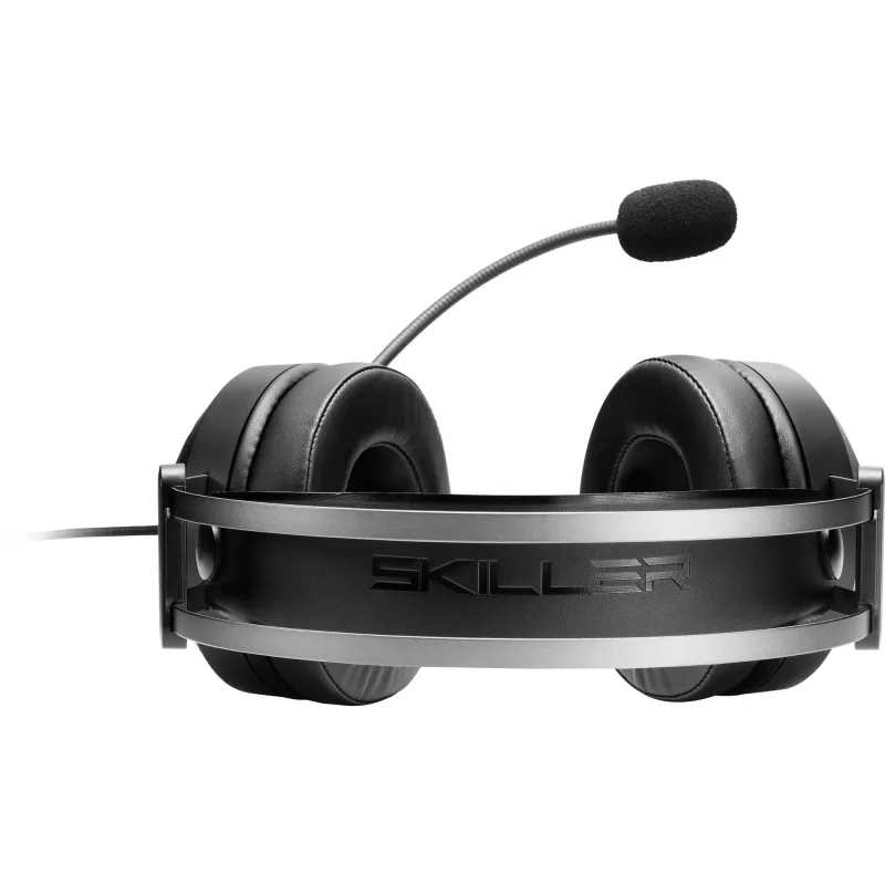 Sharkoon Skiller SGH30 ausinės, laidinės, lankelis, žaidimams, juodos