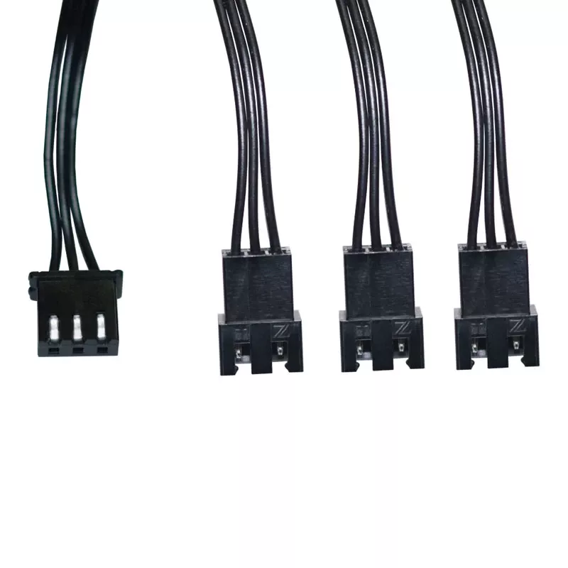 Vidinis maitinimo laidas Alphacool 18602 0,6 m 3 kontaktų tiesus