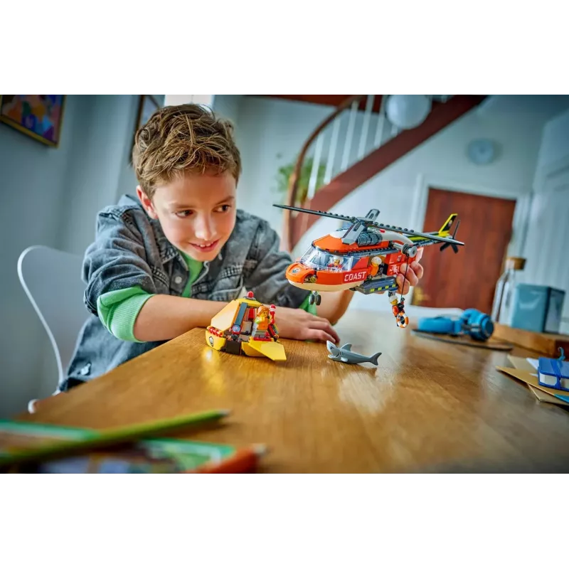 LEGO CITY 60503 Pakrančių apsaugos sraigtasparnis