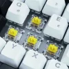 Sharkoon SKILLER SGK50 S3 klaviatūra žaidimams USB QWERTY rusiška balta