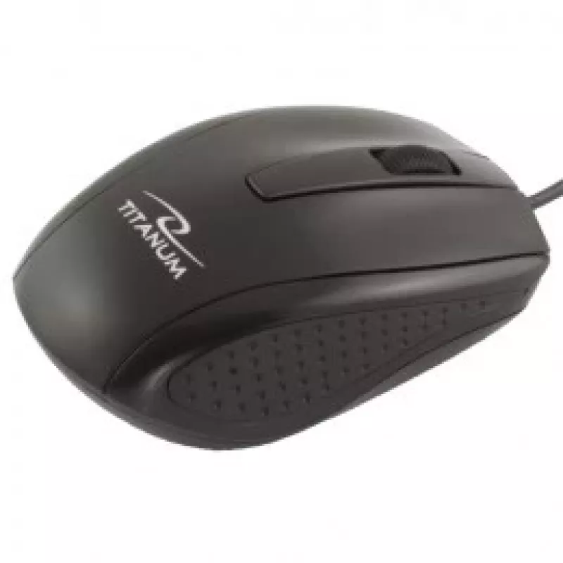 TITANUM TM110K pelė abiem rankoms tinkama USB Type-A optinė 1000 DPI