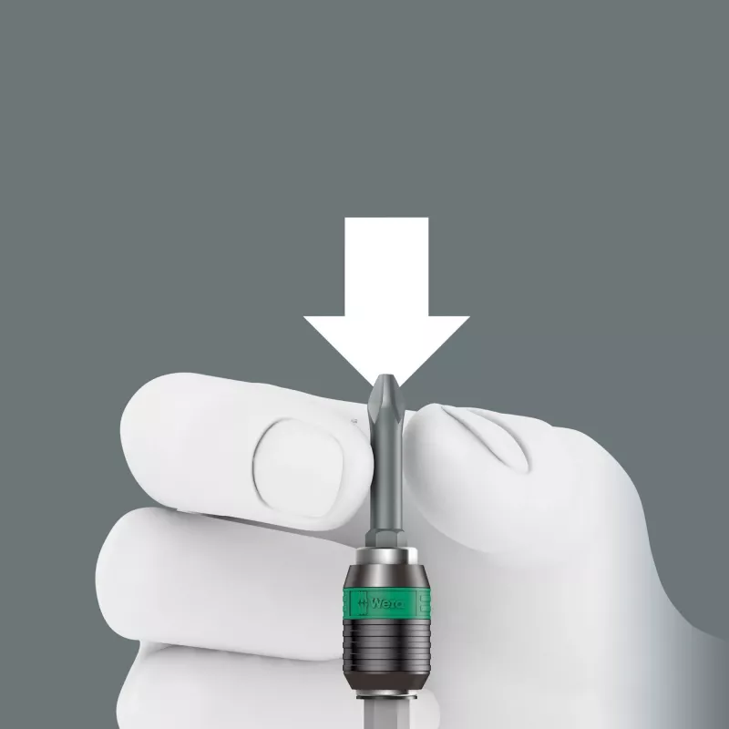 Bitholding screwdriver Wera 816 R su greito atleidimo griebtuvu Rapidaptor