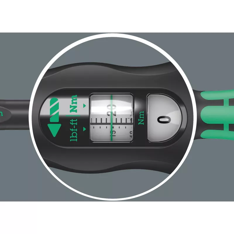 Torque wrench Wera Click-Torque X 7 with Juoda-Green handle, square drive insert 14x18 mm