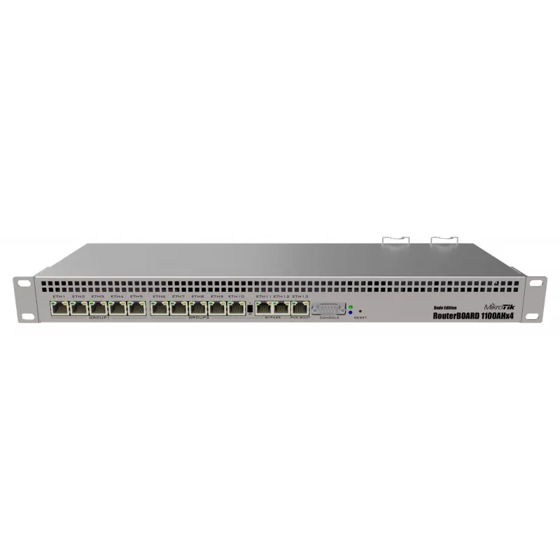 Mikrotik RB1100AHx4 laidinis maršrutizatorius Gigabit Ethernet Nerūdijantis plienas