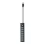 USB šakotuvas ORICO PW7U 7 prievadų USB 3.0, juodas