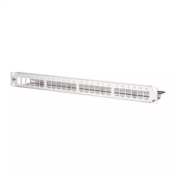 METZ CONNECT BTR E-DAT modulis 24x8(8) - korekcinis skydelis - 1U - 24 prievadai (130921-00-E)