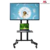 Monitoriaus laikiklis Maclean MC-739 165.1 cm (65 colių) ant grindų Juodas