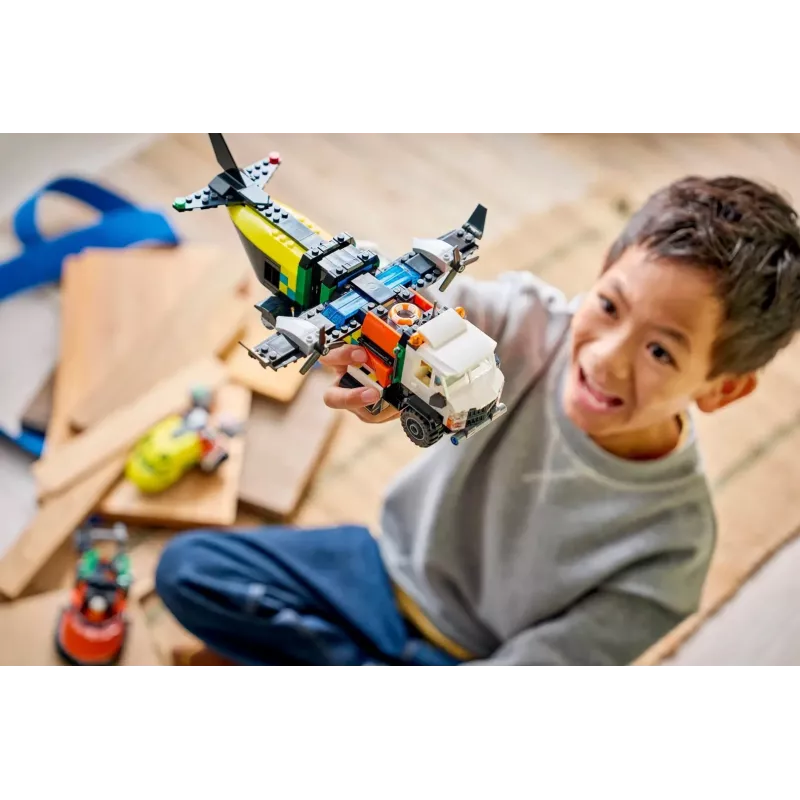 LEGO CITY 60505 Lėktuvas, techninės priežiūros sunkvežimis ir orlaivis Rem