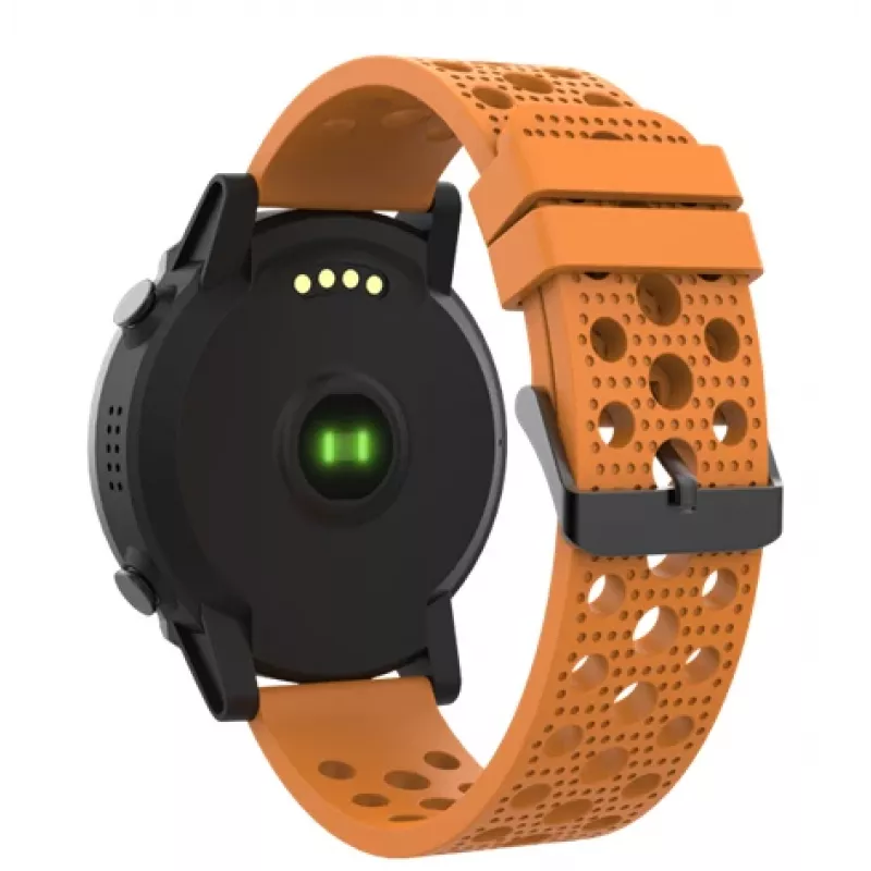 Išmanusis laikrodis Denver SW-660 juoda pilka oranžinė