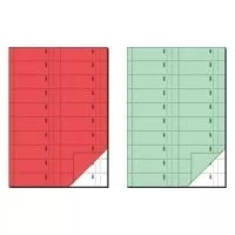 sigel Formularbuch Bonbuch, A4, 1000 atplėšiamų lapelių, mėlynas 2 x 50 lapų (BO115)