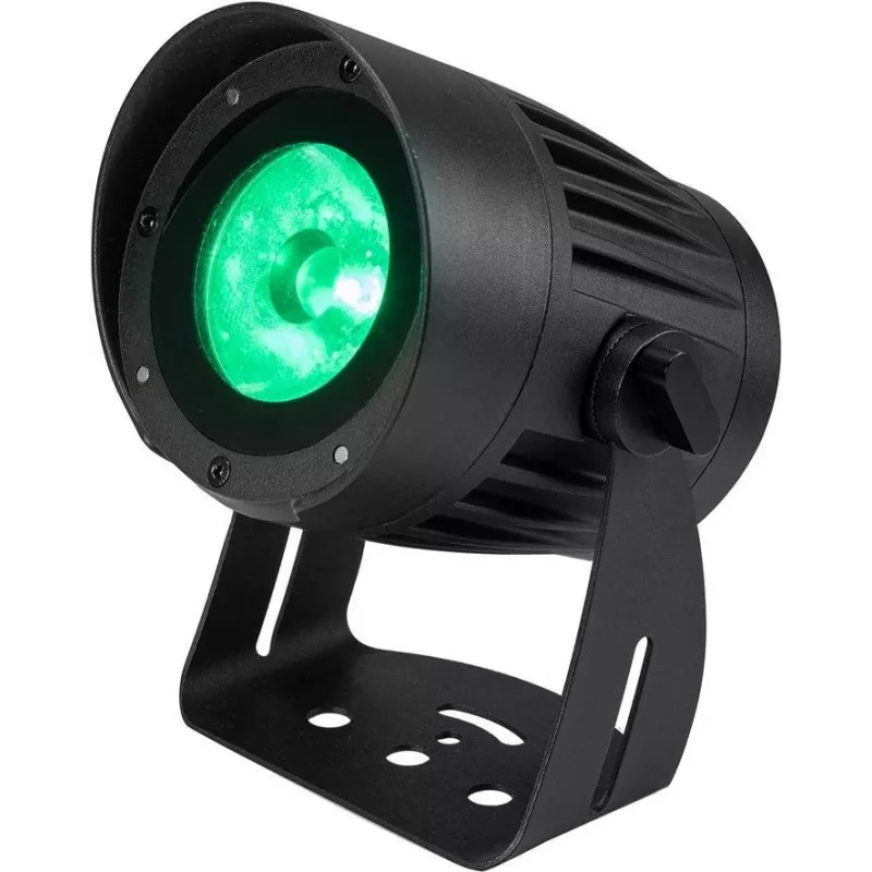 LED šviestuvas EUROLITE PST-40 QCL 40W RGBW prožektorius, IP apsauga, skirtas scenos ir renginių apšvietimui