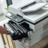 Daugiafunkcis spausdintuvas Brother MFC-B7800DN — vienspalvis lazerinis, A4, dvipusis, Wi‑Fi, Ethernet, 34 psl./min., 4,57 cm LCD