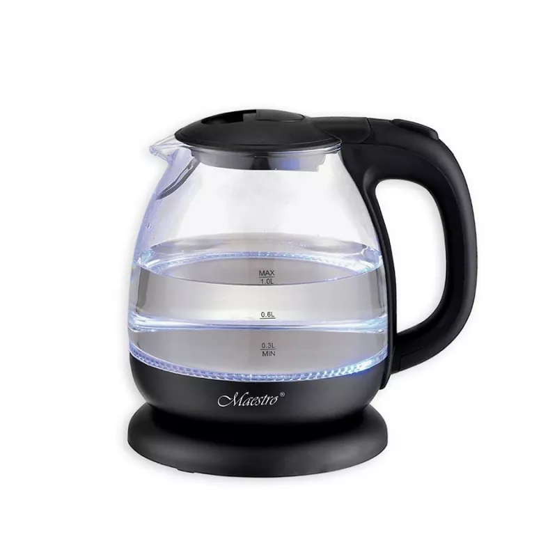 MAESTRO MR-055 elektrinis virdulys 1 L 1100 W (MR-055-BLACK) Juodas