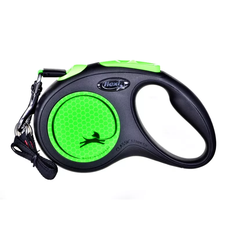 “FLEXI nauja Neon M” - išsitempiantis pavadėlis - 5 m