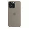 Silikoninis dėklas su „MagSafe“, skirtas „iPhone 15 Pro Max“ – molio spalvos