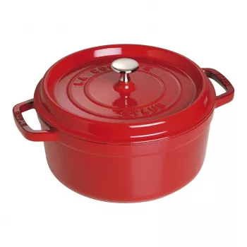 Vienos keptuvės Staub Cocotte 24 cm Vyšninė