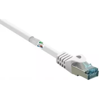 Renkforce RF-5047452 tinklo kabelis baltas 0,5 m Cat6a S/FTP (S-STP) (RF-5047452)