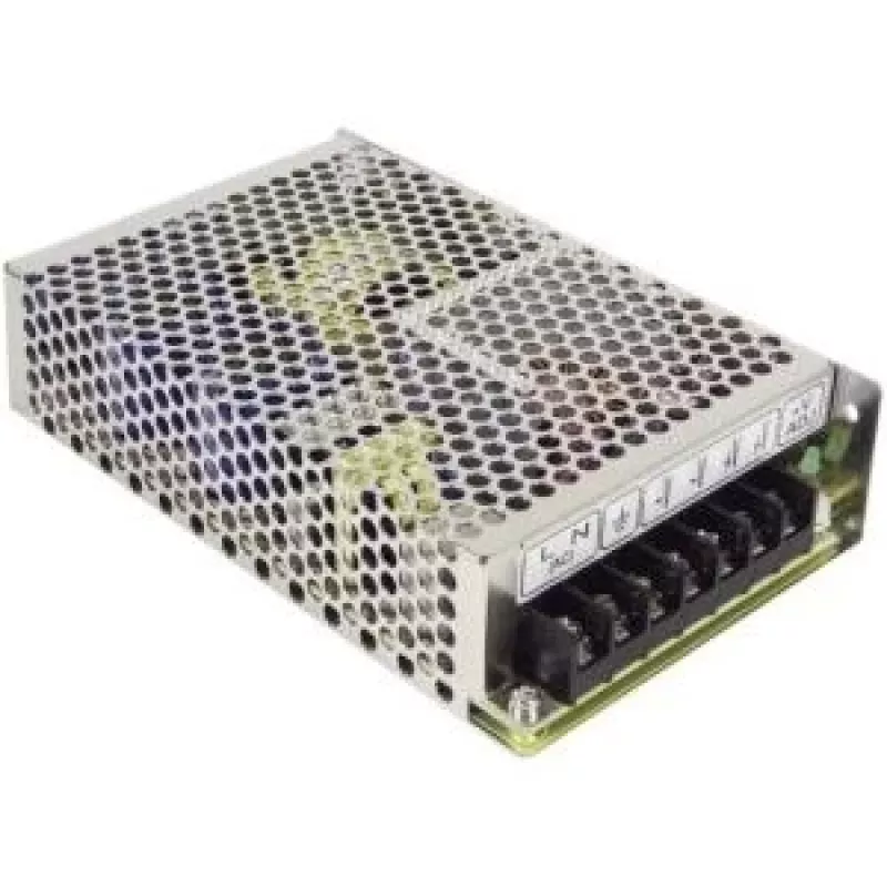 Maitinimo blokas Mean Well RS-100-24, 108 W, AC 115–230 V, metalinis, 97×159×38 mm