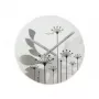 NeXtime klok 8088 Grass, Ø43 cm, Sieninis, Pilkas