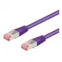 Wentronic goobay – komutacinis kabelis – RJ-45 (kištukas) į RJ-45 (kištukas) – 50,0 m – SFTP, PiMF – CAT 6 – be halogenų, lietas, nesipainiojantis – violetinis (93544)