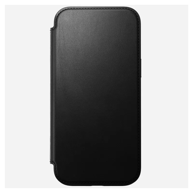 Dėklo tipo dėklas Nomad NM01675785, skirtas Apple telefonams, tinka iki 17,5 cm (6,9 colio), juodas, 3 kortelių kišenės, stalinis stovas