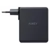Sieninis įkroviklis Aukey PA-B7O, 3×USB, GaN technologija