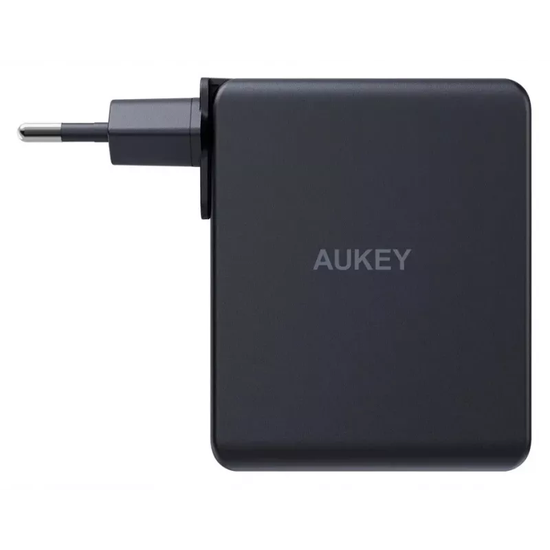 Sieninis įkroviklis Aukey PA-B7O, 3×USB, GaN technologija