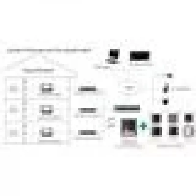 Hikvision DS-KD-KP/S domofono sistemos priedas Klaviatūra