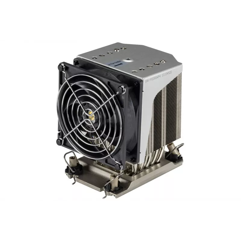 Supermicro SNK-P0080AP4 kompiuterio aušinimo sistema Procesoriaus oro aušintuvas 9,2 cm Juoda, Nerūdijantis plienas