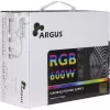 Inter-Tech Argus RGB-600W II maitinimo blokas 20+4 kontaktų ATX ATX juodas