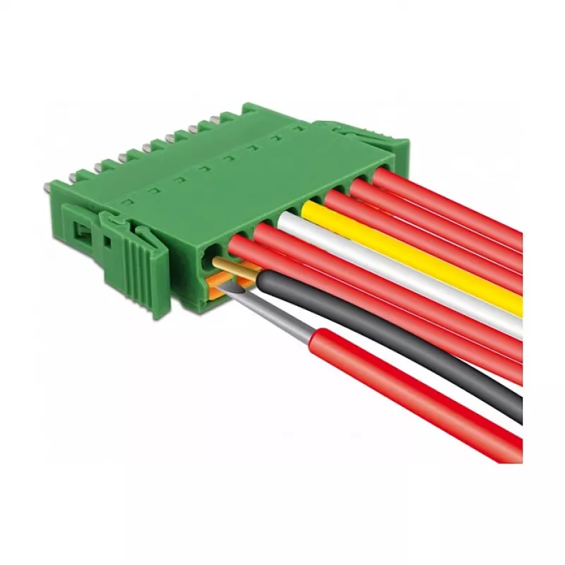 Gnybtų blokas DeLOCK 65974 Žalias Plotis 31,1 mm Gylis 9,05 mm Aukštis 6,95 mm