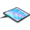 Klaviatūros dėklas Logitech Combo Touch QWERTY danų suomių norvegų švedų Smart Connector pilkas