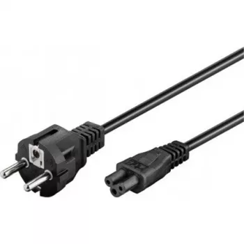 Wentronic Goobay maitinimo laidas (su įžeminimo kištuku), 1,8 m, juodas, juodas - Type F (Type F, CEE 7/7) > įrenginio lizdas C5 (93586)