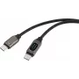 Renkforce RF-6249292 USB kabelis, sidabrinis